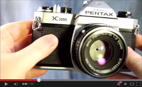 Pentax K1000 Mirror lock