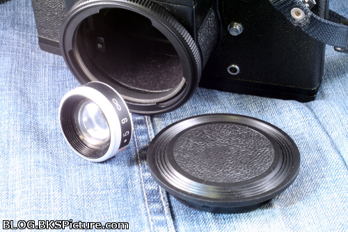 Use
                      a Polariod lens on a modern camera